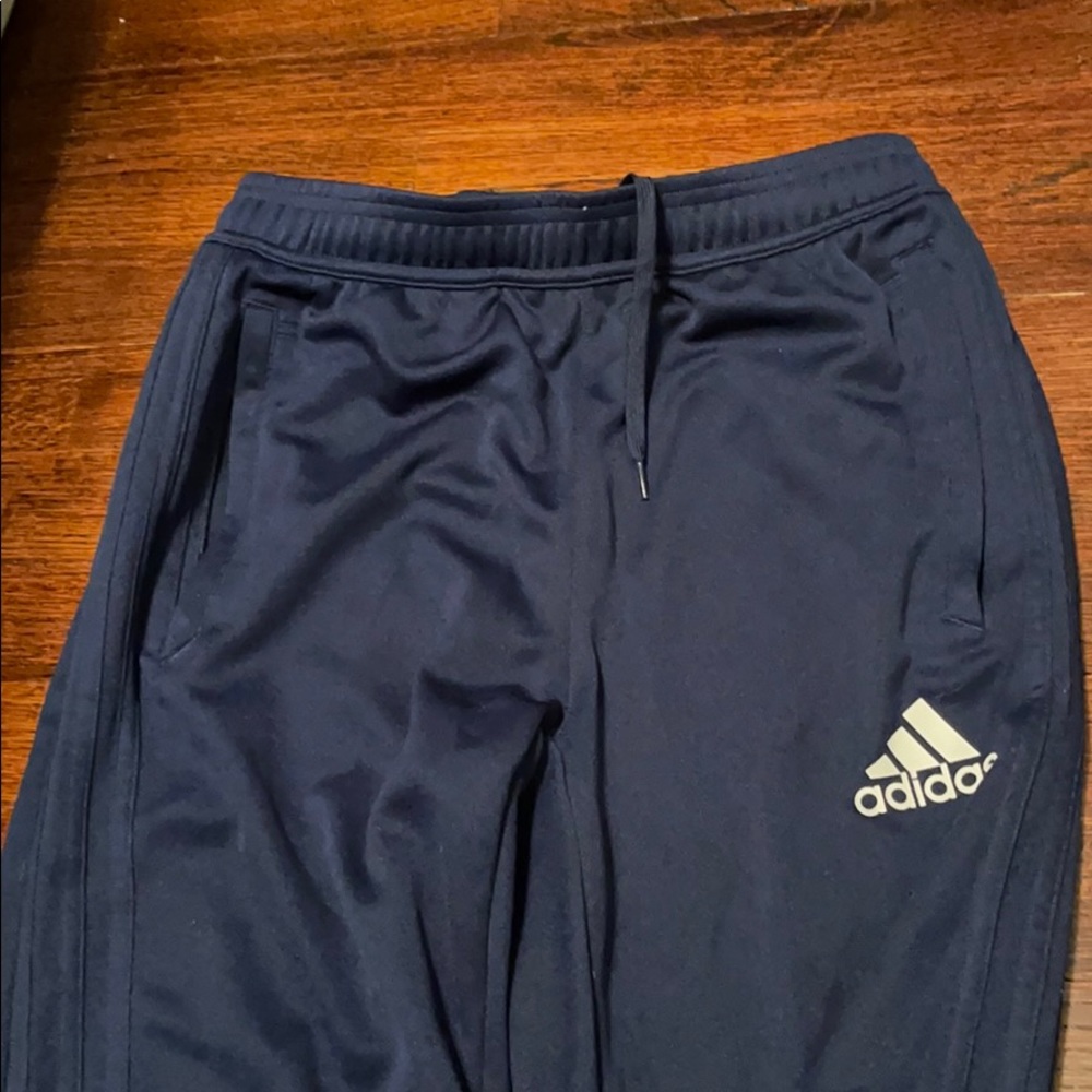 blue joggers